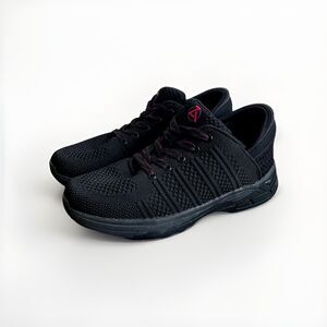 ZEBA Ember Women's Hands Free Slip-On Walking Work Shoes Black Sz 9